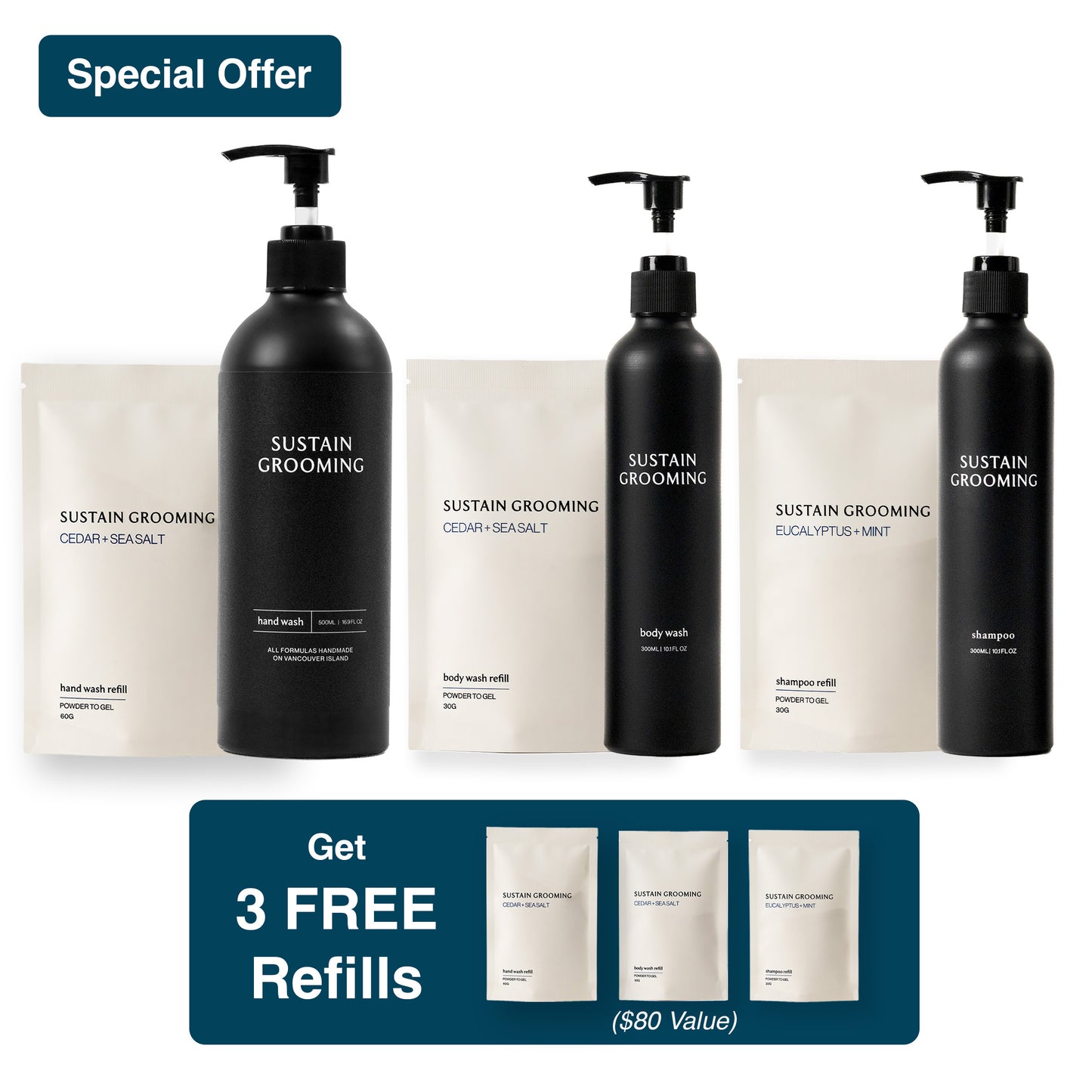 Cleaner Conscience Bathroom Upgrade: 4 Month Supply